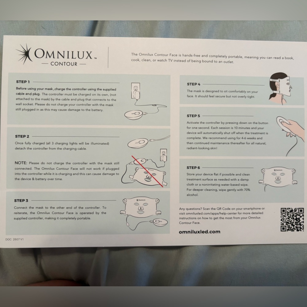 Omnilux Contour Face Mask - Picture 8 of 10